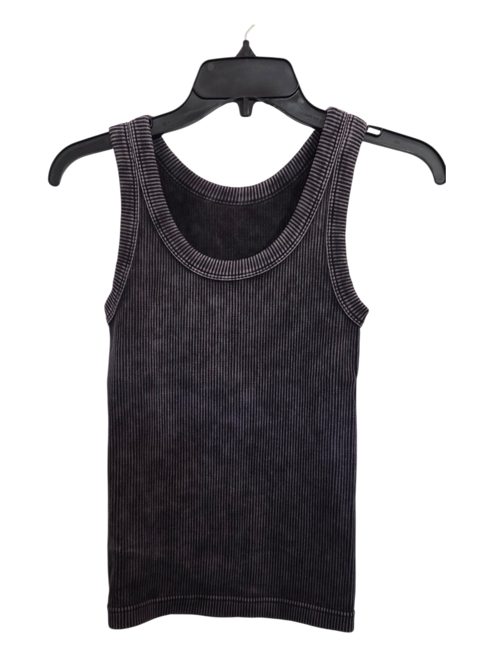 Zenana Outfitters Black Ribbed Tank Top - NWOT!